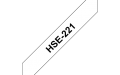 Originlna zmrovacia burka BROTHER HSe221 ierne psmo, biela burka TUBE (8.8mm)