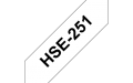 Originlna zmrovacia burka BROTHER HSe251 ierne psmo, biela burka TUBE (23.6mm)