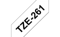 Originlna pska BROTHER TZE261 ierne psmo, biela pska Tape (36mm)