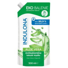 Tekut mydlo INDULONA antibakterilne nhradn npl 500ml Aloe vera