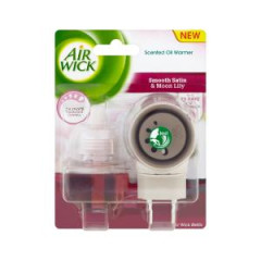 Air Wick elektrick osvieova + npl 19 ml Jemn satn a mesan alia 19 ml